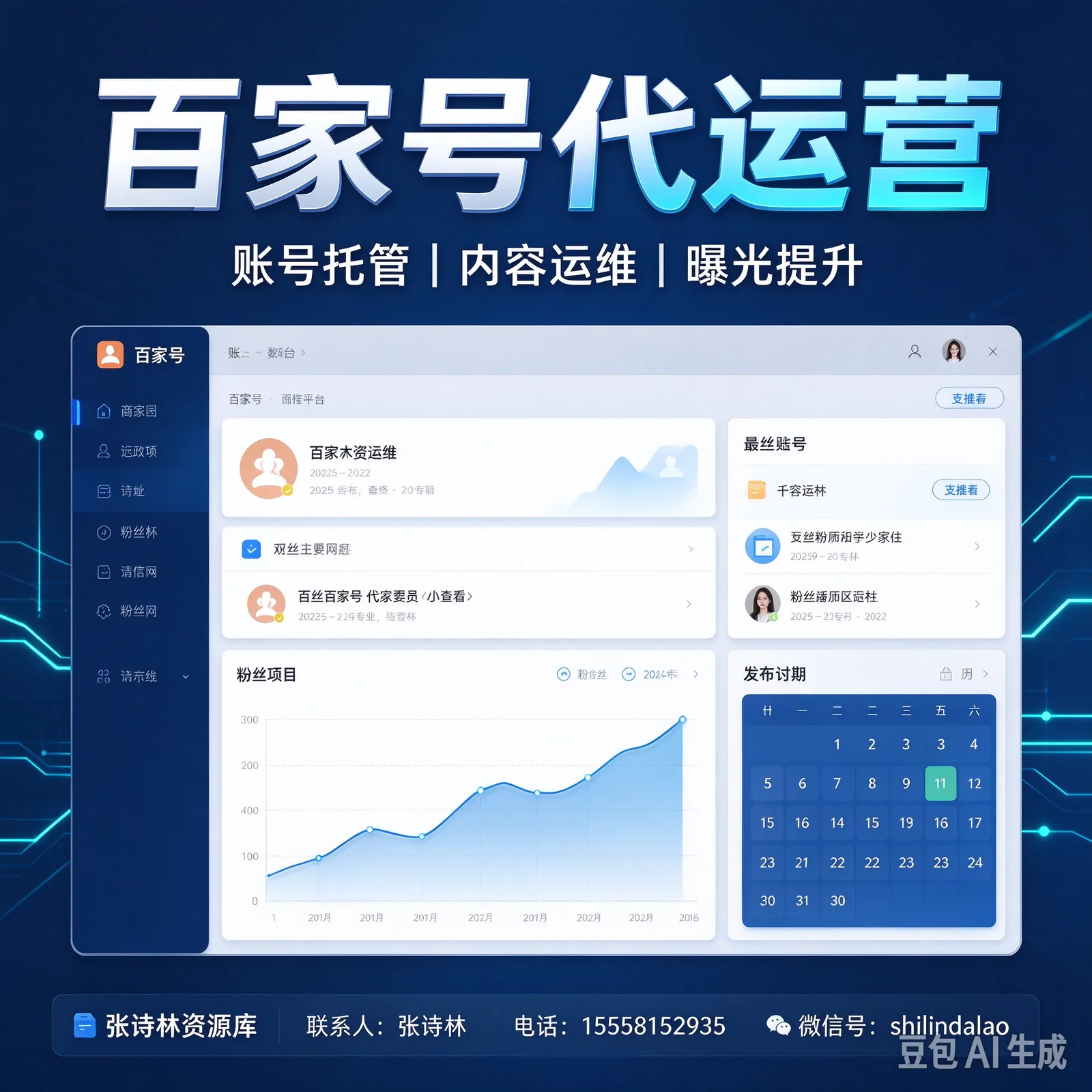 百家號代營運